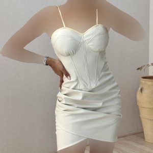 پیراهن چرم – کد 8751G