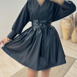 پیراهن+کمربند (OT) – کد 8695B2