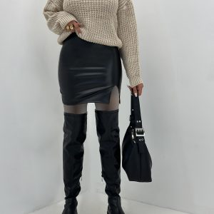 دامن چرم – کد 8770R