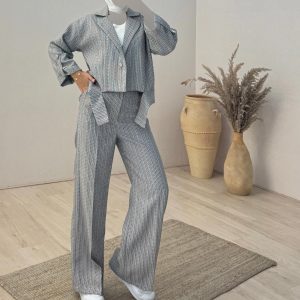 کت شلوار – کد 8780J