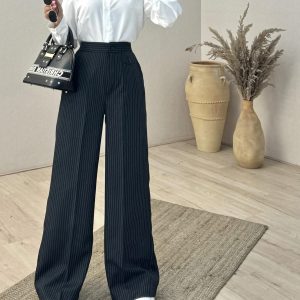 شلوار بگ (Plus) -کد 8887F