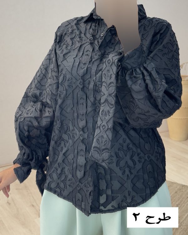 شومیز - کد 9592E1 - Image 6