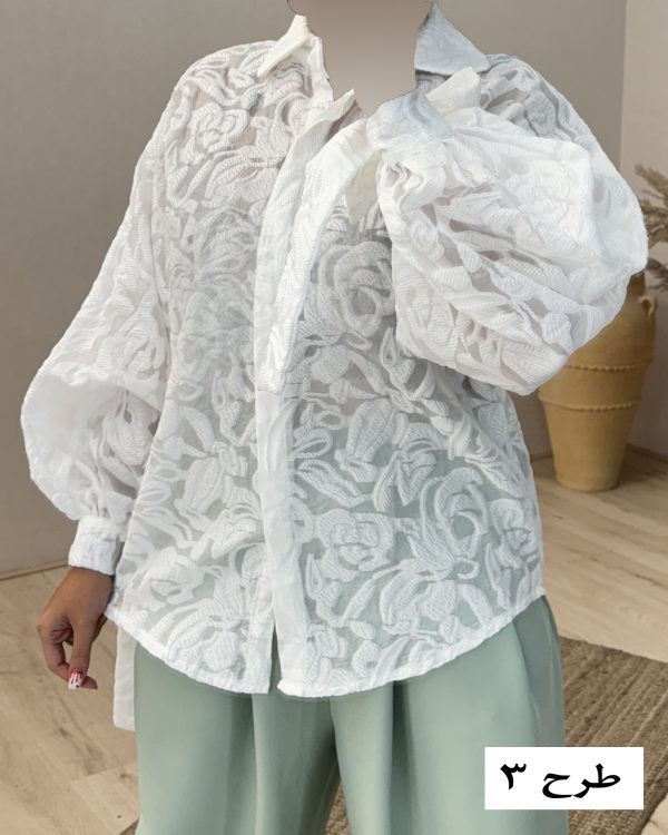 شومیز - کد 9592E1 - Image 5