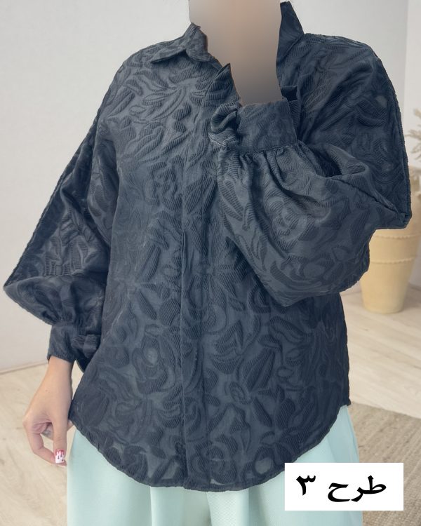 شومیز - کد 9592E1 - Image 4