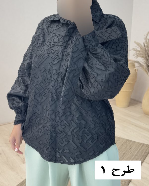 شومیز - کد 9592E1 - Image 3
