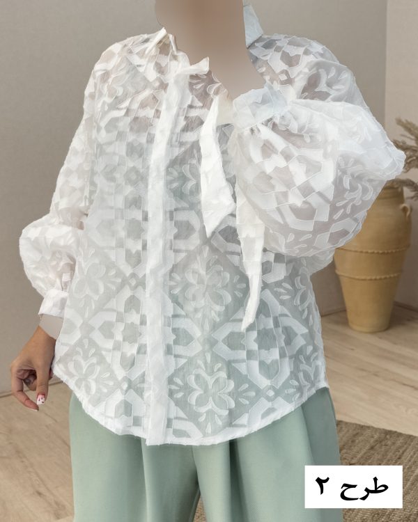 شومیز - کد 9592E1 - Image 2