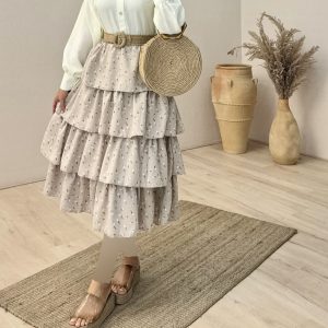 شومیز+دامن – کد 9667D1