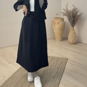 شومیز+دامن – کد 9688A