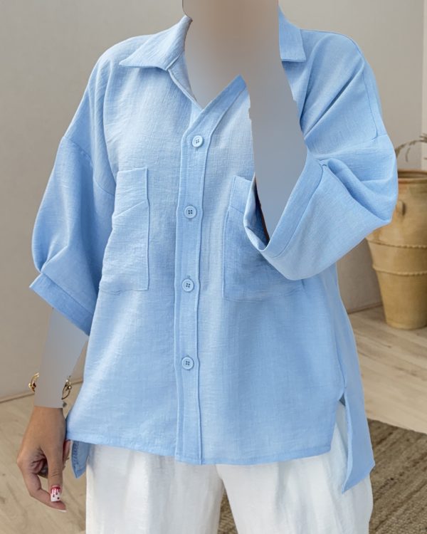 شومیز - کد 9732F5 - Image 3