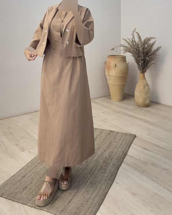 پیراهن + کت - کد 9749D1 - Image 6
