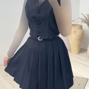 دامن+جلیقه(OT) – کد 9789C2