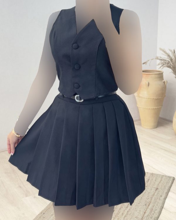 دامن+جلیقه(OT) - کد 9789C2 - Image 2