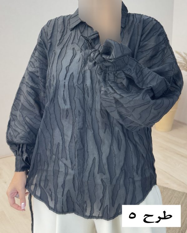 شومیز - کد 9799E5 - Image 6