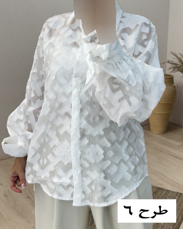 شومیز - کد 9799E5 - Image 5