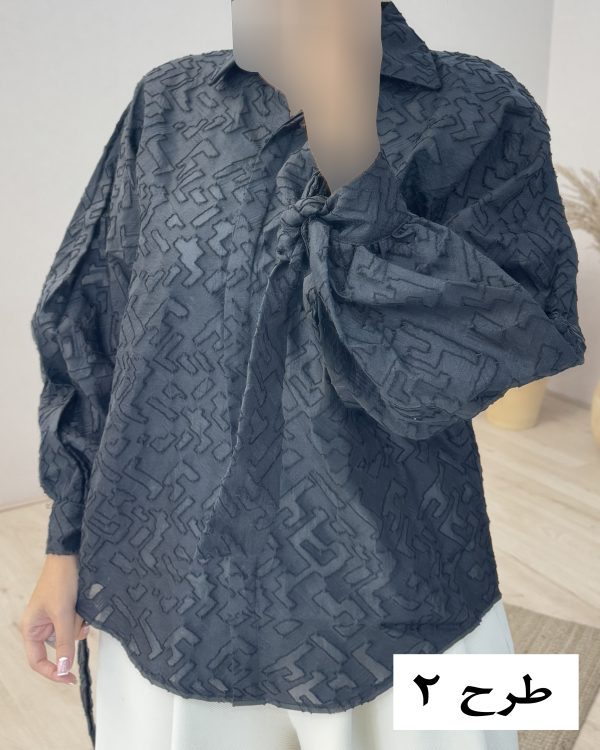 شومیز - کد 9799E5 - Image 3