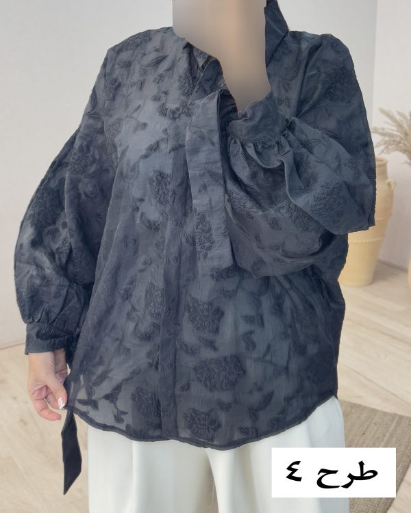 شومیز - کد 9799E5 - Image 7
