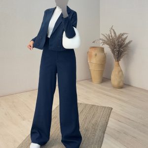 کت شلوار – کد 9890F