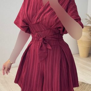 نیم تنه + شلوارک – کد 9929E2