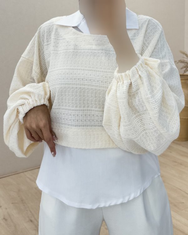 شومیز - کد 10016E5 - Image 4