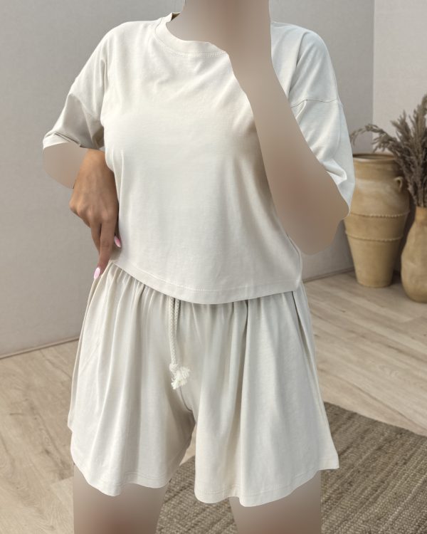 کراپ شلوارک - کد 10144S - Image 4