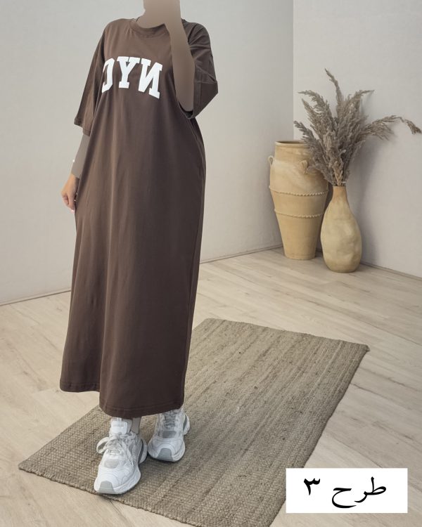 تیشرت لانگ  - کد 10210T - Image 14