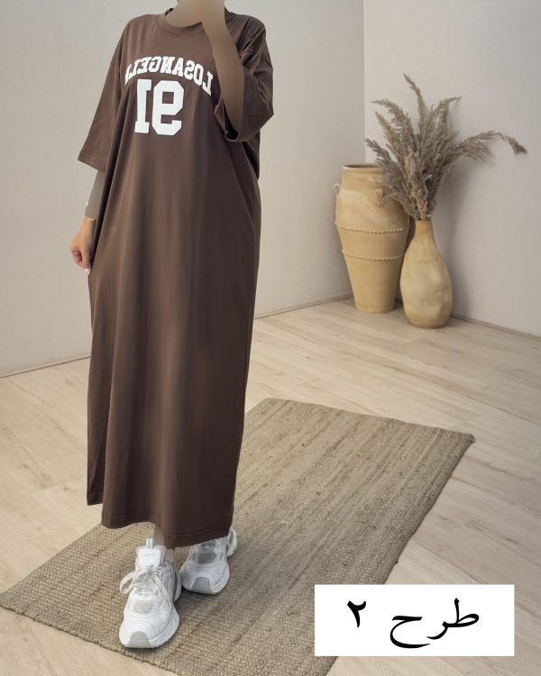 تیشرت لانگ  - کد 10210T - Image 4