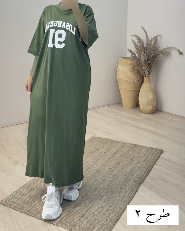 تیشرت لانگ  - کد 10210T - Image 3
