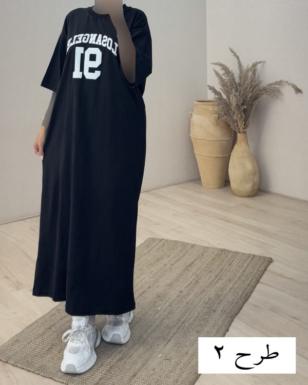تیشرت لانگ  - کد 10210T - Image 2