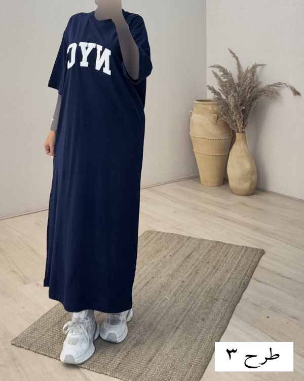 تیشرت لانگ  - کد 10210T - Image 11
