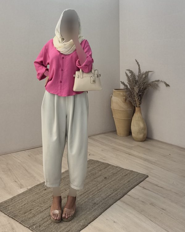 شومیز - 10234D2 - Image 4