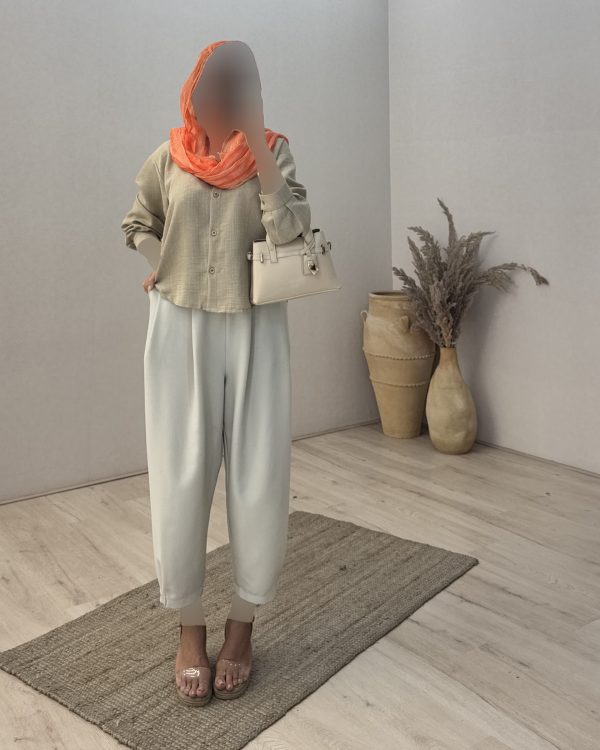 شومیز - 10234D2 - Image 3