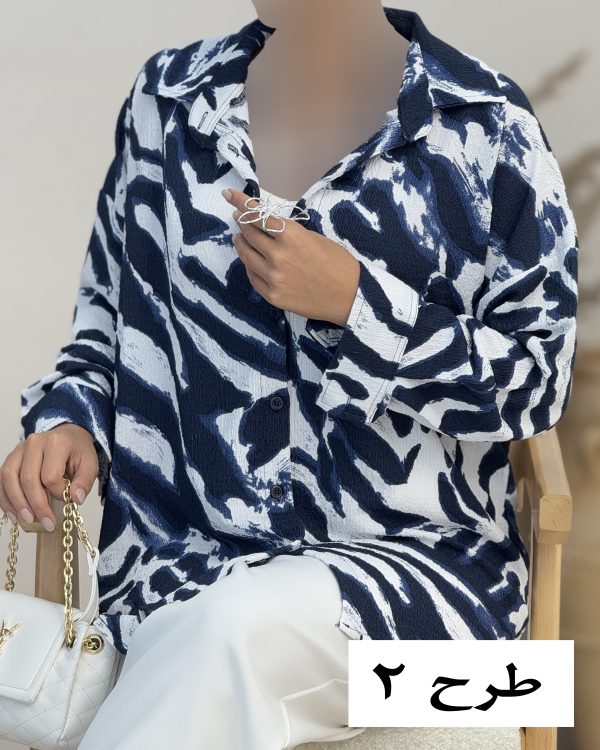 شومیز - کد 10251D - Image 4