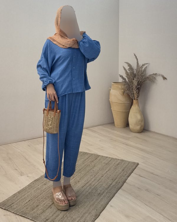 شومیز شلوار - کد 10272F - Image 4