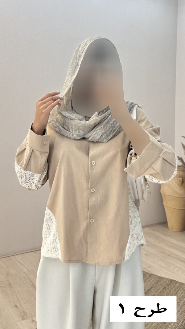 شومیز - کد 10302V - Image 4