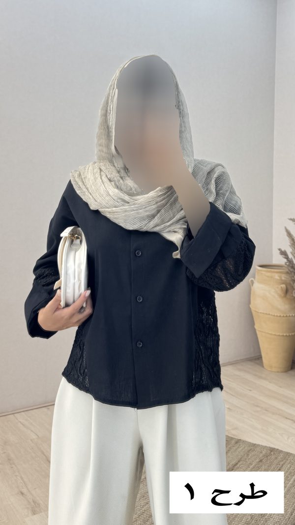 شومیز - کد 10302V - Image 3