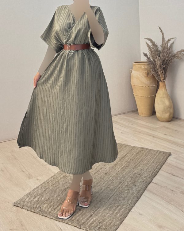 پیراهن + کمربند - کد 10316D5 - Image 4