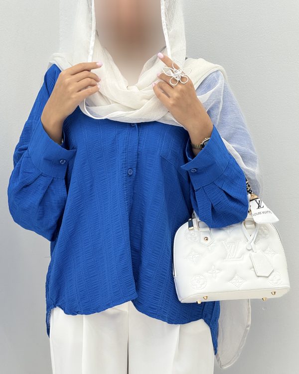 شومیز(M) - کد 10359Q - Image 8