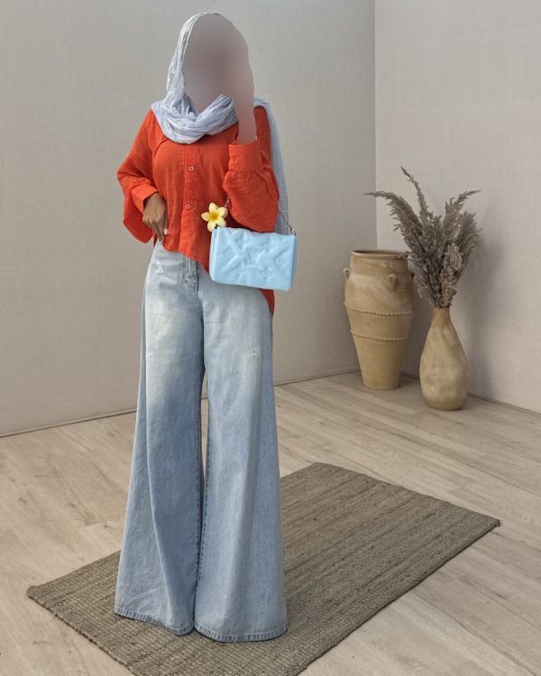 شومیز(M) - کد 10374D - Image 3