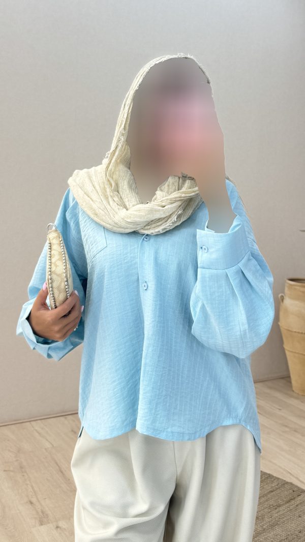 شومیز(M) - کد 10375P - Image 5