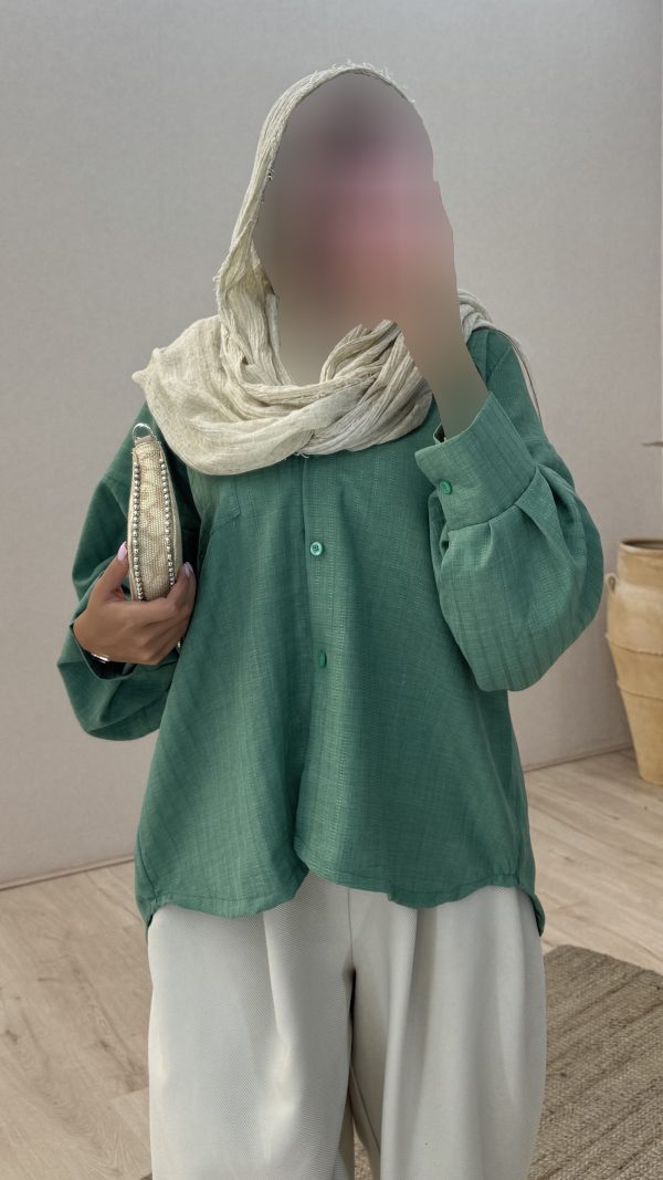 شومیز(M) - کد 10375P - Image 4