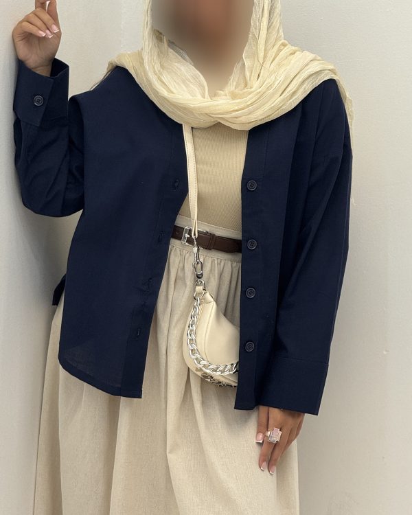 شومیز - کد 10489Y - Image 5