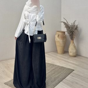 شلوار ساتن (M) – کد 10516H