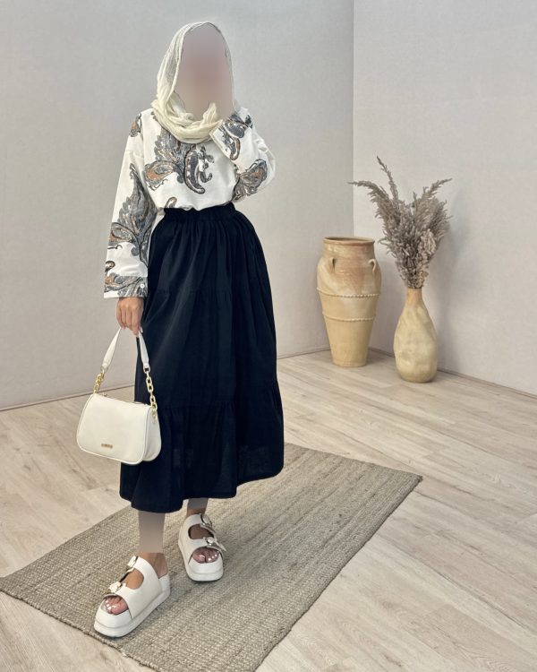 شومیز دامن - کد 10583R - Image 4