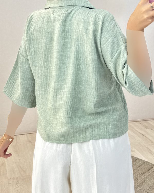 شومیز - کد 10594R - Image 8