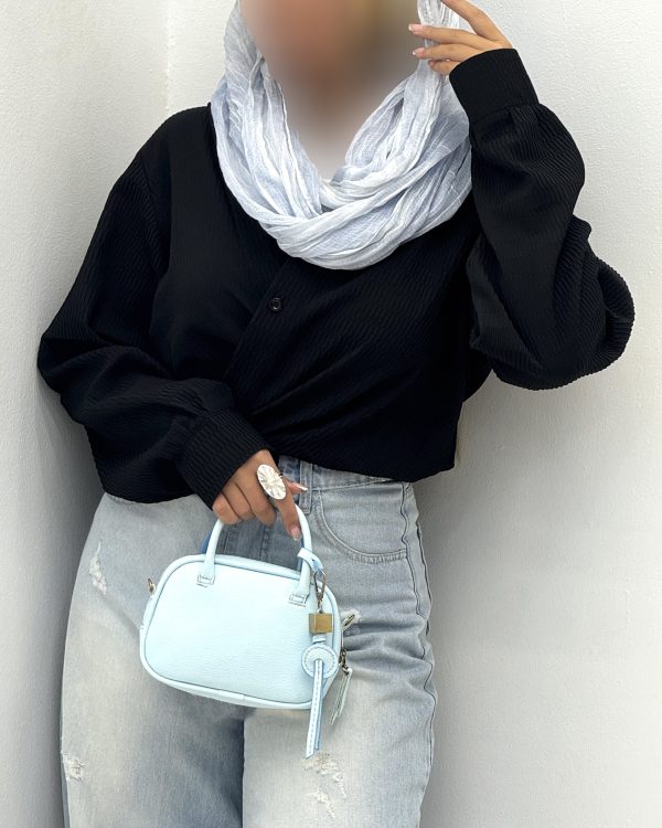 شومیز گره ای(S) - کد 10629P - Image 4