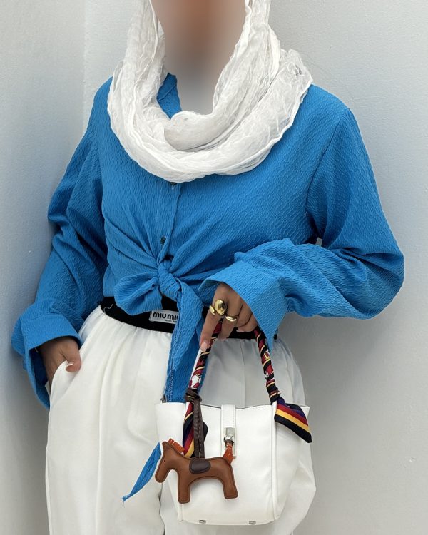 شومیز (S) - کد 10640N - Image 3