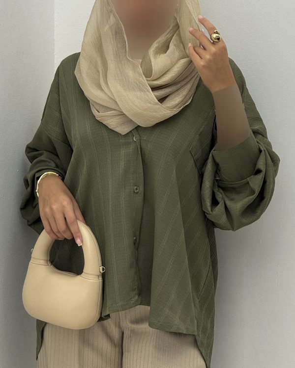 شومیز (S) -  کد 10654R - Image 4