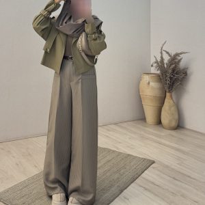 ترنچ کت (Plus) – کد 10696H