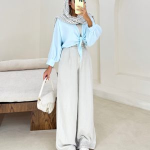 شومیز گره ای – کد 11911V
